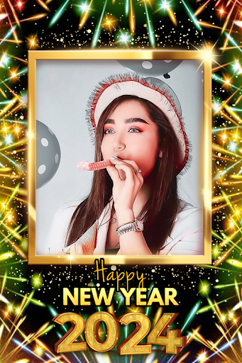 New year photo frame 2024 Screen 2