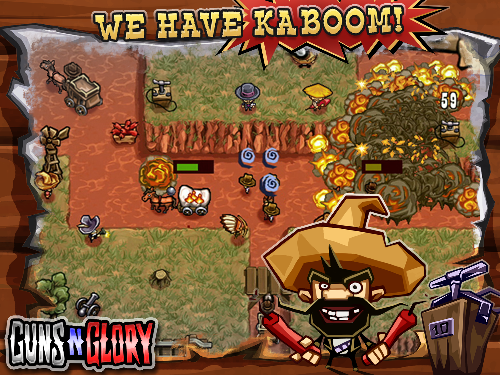 Hình ảnh Guns'n'Glory Hack Menu