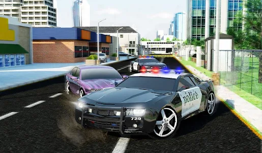 Police Car Chase Driving Game
