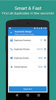 screenshot of Easy Contacts Cleaner