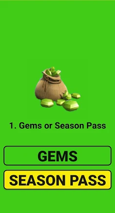 Gems pred for clash - Screenshot 1