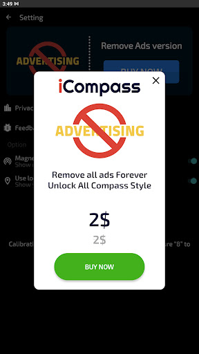 Compass: Your digital compass Screen 3