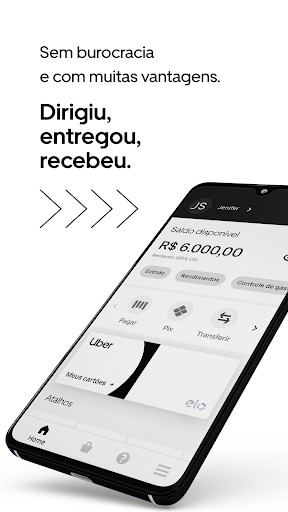 Uber Conta Screen 3