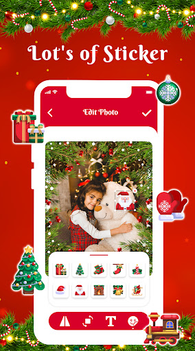 Christmas photo frames, Editor