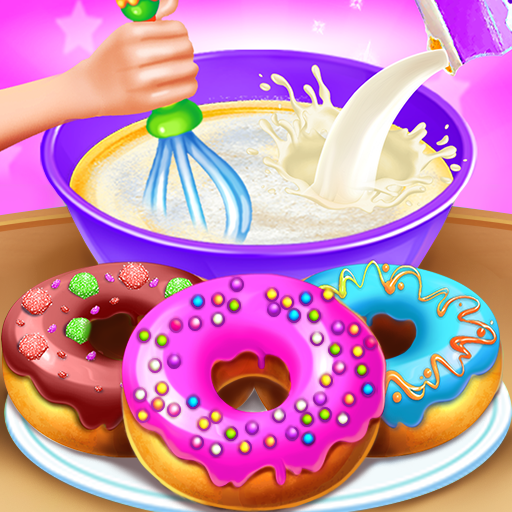 Donut Maker Bake Cooking Games logo