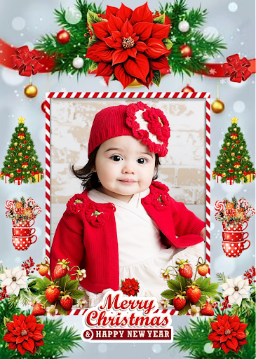 Merry Christmas Photo Frame Screen 2
