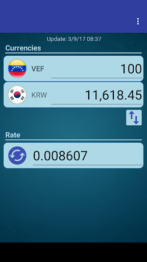 KRW Won x Venezuelan Bolívar Screen 2