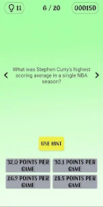 Stephen Curry Fan Quiz