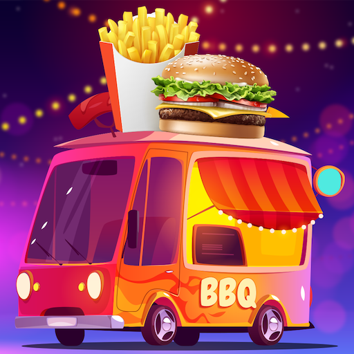 Food Truck Cafe Game for Girls logo