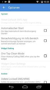 History Eraser - Geschichte Radiergummi Screenshot