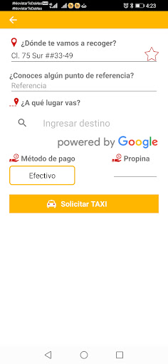 TX Plus Usuario Screen 2