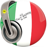 All Italy Radios in One Free icon
