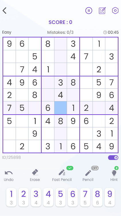Classic Sudoku Puzzle Games - New - (Android)