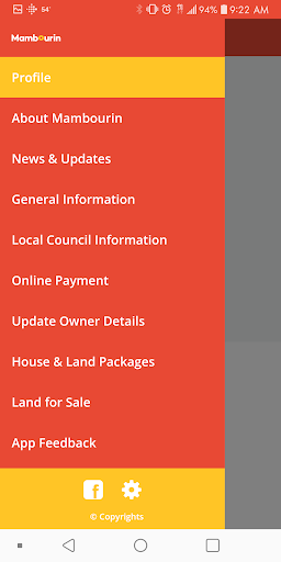 Mambourin Community App Screen 3