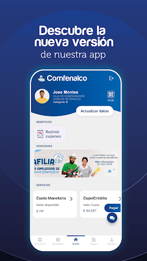 App Comfenalco Screen 2