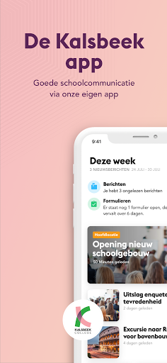 Android application Kalsbeek College screenshort