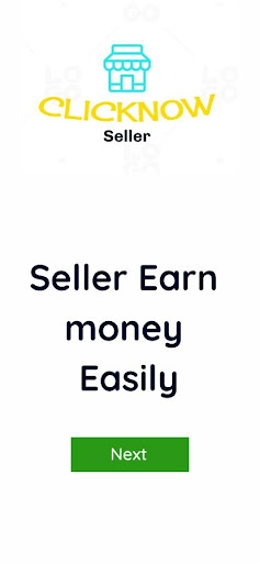 Android application Clicknow Seller screenshort