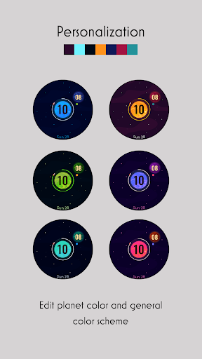 Time and Space - Watch Face Screen 3