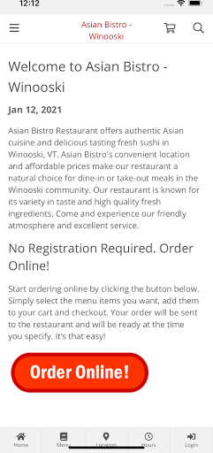 Asian Bistro - Winooski