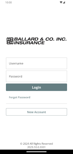 Android application Ballard & Co Insurance screenshort