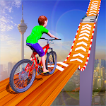 Cover Image of Herunterladen BMX Cycle Stunt Racing 3D-Spiel  APK
