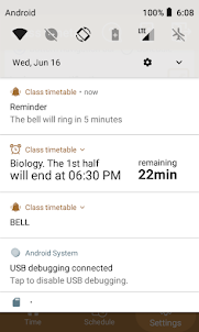 Class Timetable - School, Univ