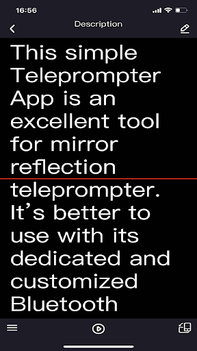 S-Teleprompter Screen 3