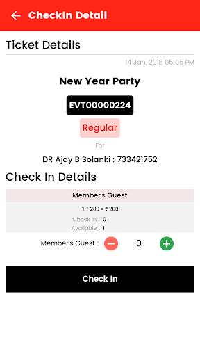 Ticket Reader Screen 3
