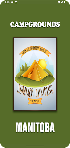 Android application Manitoba RV Parks &Campgrounds screenshort