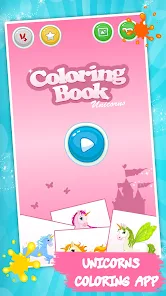 Color4k - Aplicativos para colorir para crianças ∙ Aprenda por números de  unicórnio, pintar jogos de livros para crianças