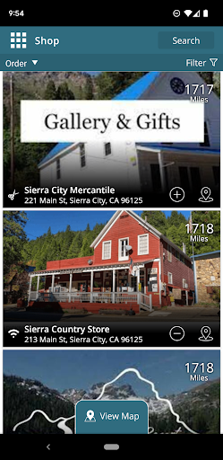 Screenshot of Visit Sierra County CA