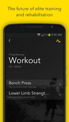 TrainMyAthlete Screen 2