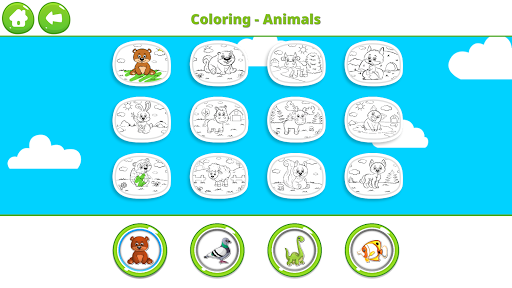 Screenshot of Coloring Pages for Kids