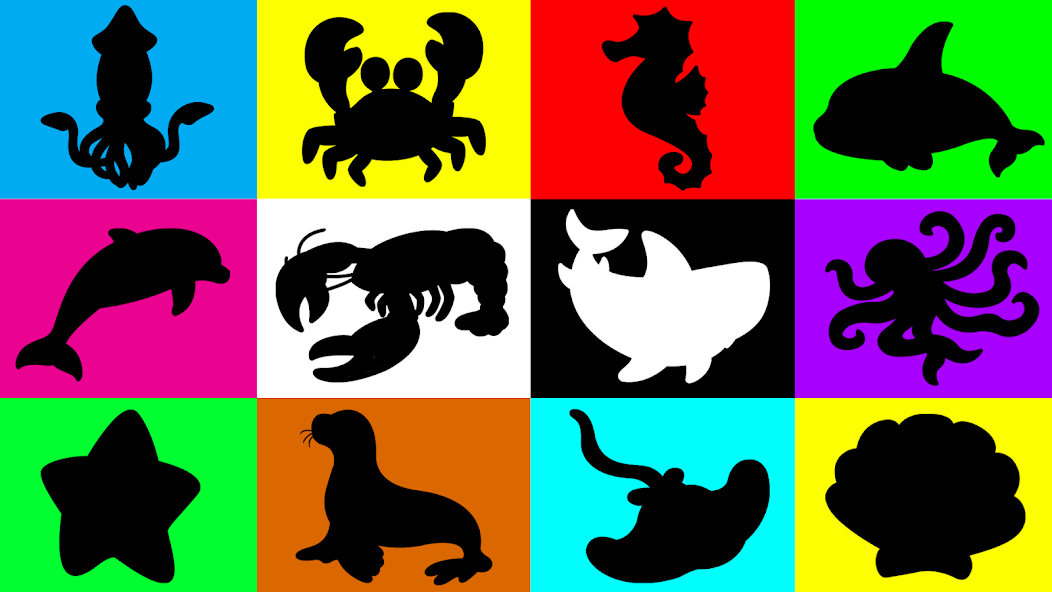 Coloring Sea Animals 1.2 APK + Mod (Unlimited money) إلى عن على ذكري المظهر