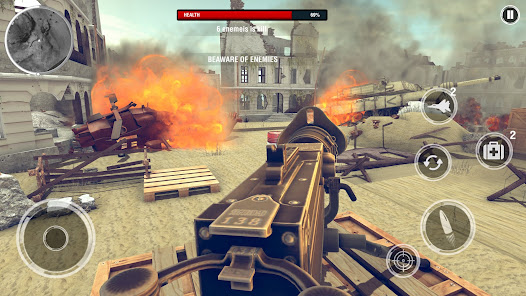 Screenshot 4 juego pistolas realista guerra android