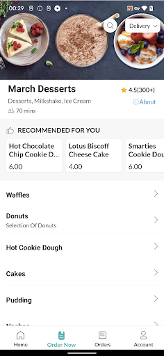 March Desserts Screen 3