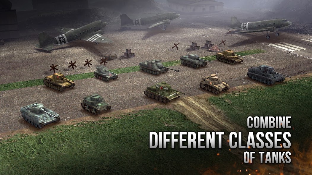 Armor Age: WW2 tank strategy banner