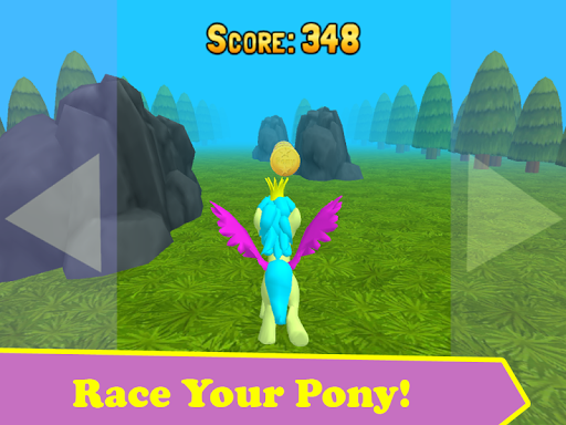 Running Pony 3D: Little Race 1.20 screenshots 11