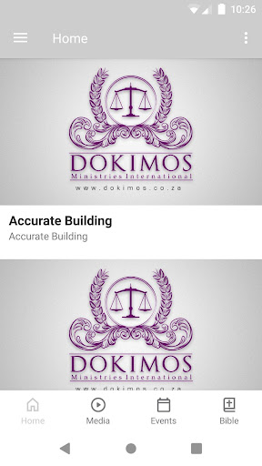 Android application Dokimos screenshort