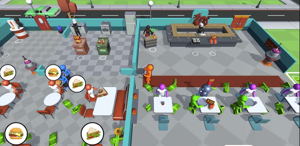 Idle Fast Food Empire