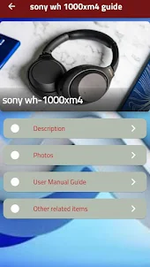 sony wh 1000xm4 guide