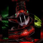 Cover Image of Baixar 3D Snake Cobra Anaconda Wall 3.0 APK