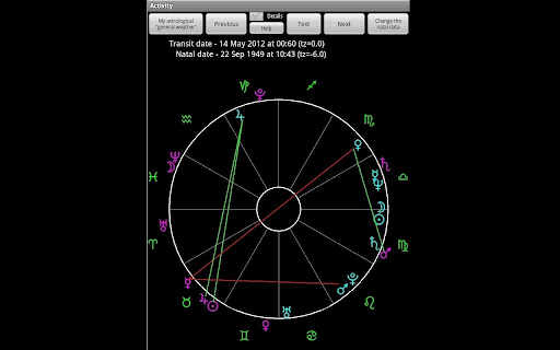 Android application Transits for Tablets screenshort