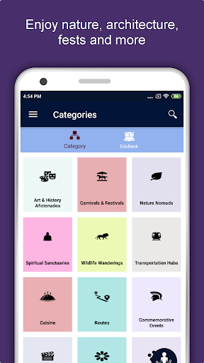 Android application Christchurch Travel & Explore, screenshort