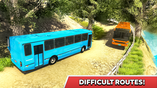 バスゲーム3D: 究極のバス シミュレーター ゲーム