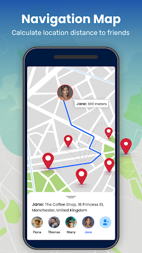 GPS Tracker & Friend Locator Screen 3