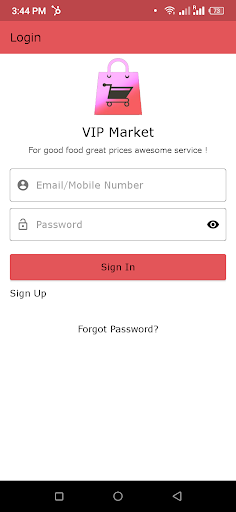 VIP Market Screen 3