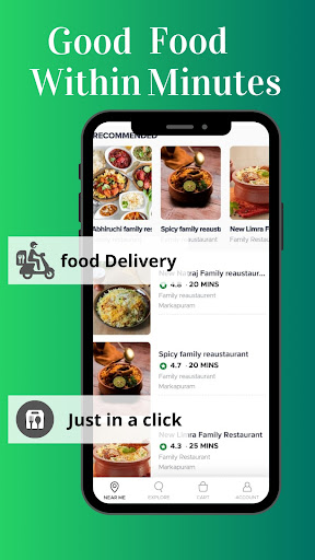 Android application Marso Food & Grocery Delivery screenshort