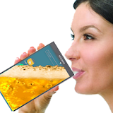 Orange Mobile Drink Simulator Prank App icon