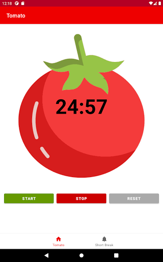 Tomato Timer Screen 3